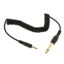 3.5mm to 6.35mm Flash Connecting Pc Sync Cable ,Extendable to 1 Meter