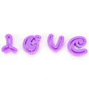 26Pcs/set Alphabet Number Letter Fondant Cake Cookie Cutter Pan Mold Biscuit OZ