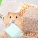 Small Animal Pet Hamster Rabbit Rat Mineral Chew Cube Teeth Grinding Stone ToyJR