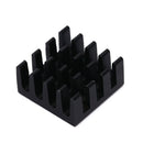 10Pcs Aluminum Heat Sink 14x14x8mm High Quality Heatsink Black Radiator CoolBD-Q