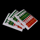 36X Merry Christmas Santa Stickers Seal Label DIY Cardmaking Scrapbooking Z MO