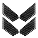 For Alfa Romeo Giulia 17-19 Interior Door Handle Bowl Carbon Fiber Trim Cover
