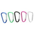10X Carabiner Multicolor Aluminum Alloy K9O5
