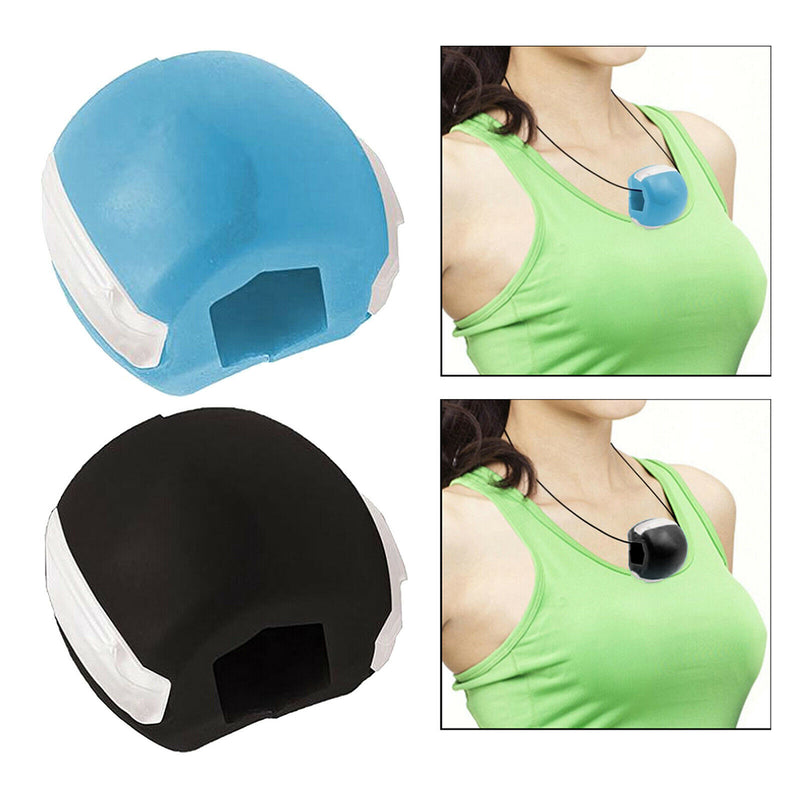 2X Jawline Exercise Fitness Ball Double Chin Reducer Face Lift Chiseled