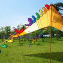 2pcs Foldable Wind Spinner Garden Park Tent Decor Outdoor Camping Supplies