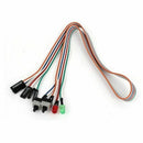 Computer Motherboard Power ATX On Off Reset Switch Buttons LED Cable Replac Y3Q2
