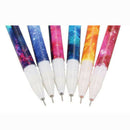 6Pcs 0.38mm Sky Starry Gel Pen Students Office Writing Stationery Watercolo E8Y7