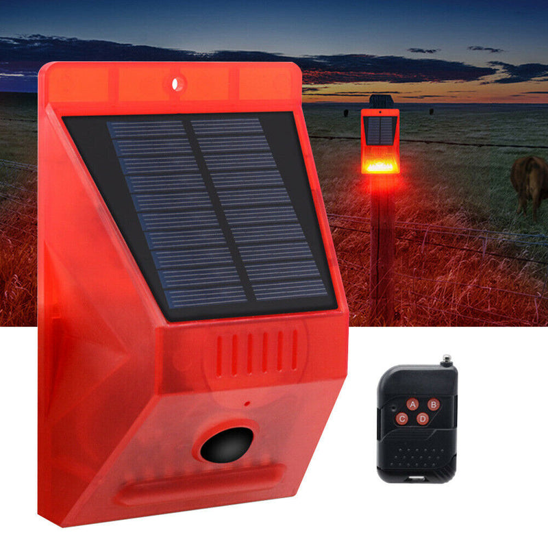 Security Lighting LED Solar Lamp Remote Control Outdoor Waterproof Motion Sensor