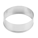 4 pcs Stainless Steel Round Circle Cookie Fondant Cake Mould Cutter Tool Hot TO