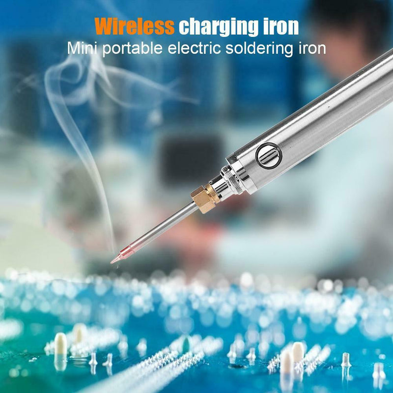 5V 8W Solder Iron Wireless Charging Soldering Iron Set USB Welding Tools