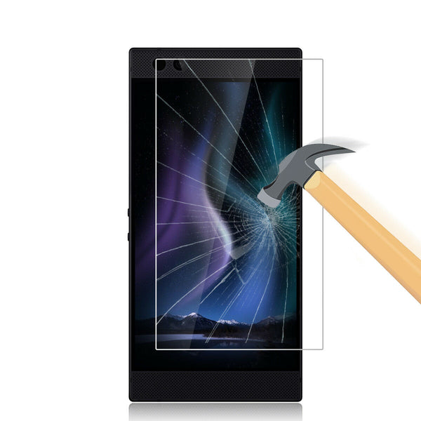 2X Shockproof 9H HD Premium Tempered Glass Screen Protector For Razer Phone