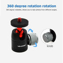 U-30 CNC Metal Mini Tripod Ball Head Ballhead with 1/4 Thread Tripod Head