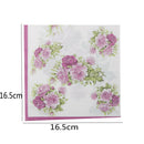 20pcs/bag flower Wedding Party 2ply Disposable 33cm Napkins wedding table decor~