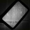 Folding Magnifier 2X with 5 LED Handheld Magnifying Glass for Map Book Rea HVX