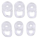 6 Pcs/Set Bluetooth Headset Soft Silicone Earphone Covers Ear Cushi FmTEUS