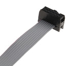 1Pc serial DB9 COM with parallel DB25 LPT to 10/26pin IDC ribbon cable bracket Z