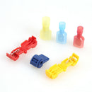 280pcs T Type Electrical Cable Connectors Insulated Wire Terminal Crimp Kit