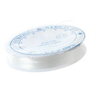 5X Rolls Transparent Elastic Rubber Thread 0.6mm DIY F8W4