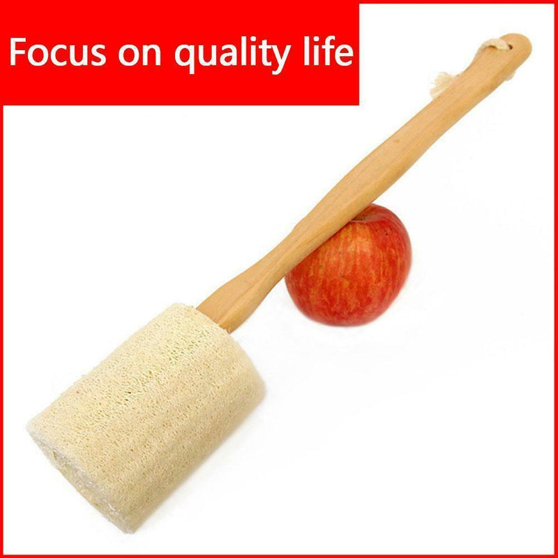 Natural Exfoliating Loofah Shower Brush Rubbing 100% High Quality