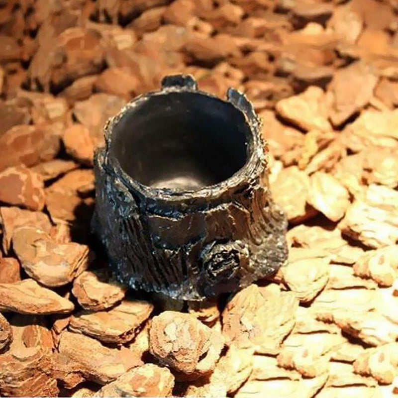 Reptile Vivarium Terrarium Feeding Bowl lizard Gecko Water Worm Feeder