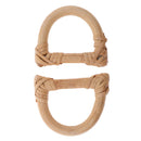 1 Pair of Wooden Handbag Purse Handle, Bag Parts, Wood Bag Handle Craft - 8 x