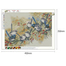 5D DIY Full Drill Diamond Painting Cute Birds Cross Stitch Embroidery Kits