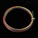 12 Meter High Elastic Tennis Racket String Rainbow, Also for Squash /