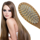 Wooden Natural Bamboo Hair Vent Brush Keratin Care Massager Wood Massage  ES