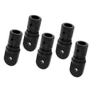 5 Pieces Nylon Marine Boat Yacht Bimini Top Fitting Inside Eye End for 7/8" Tube