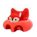 Cute Baby Sofa Cover Learning to Sit Seat Feeding Chair Case N/Cotton (B) A