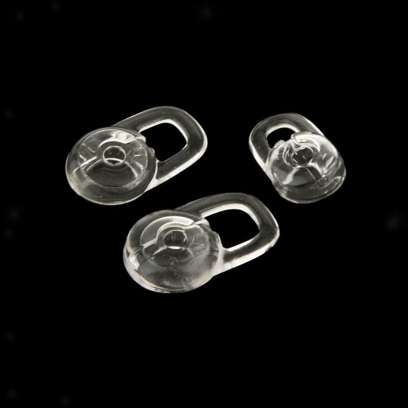 4x Universal Replacement Spare Earhook Earbuds for Plantronics Headphone White