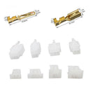 40 Set Auto Electrical 2.8 mm 2 3 4 6 Pin Wire Connector Terminal Conn UVS