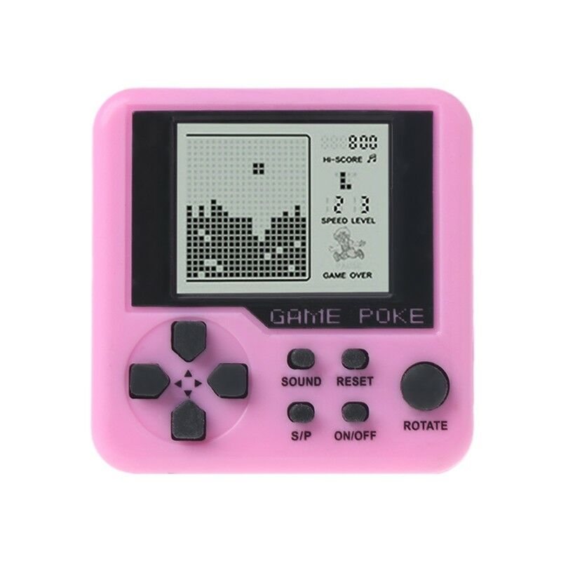New Hand Held Educational Tetris Game Electronic Toys Brick Game Machine