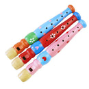 Fun Baby Kids Wooden Flute Whistle Early Art Developmental Gift Portable vcx