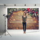 Christmas Theme Photography Backdrop Background Cloth Photographic Props Decor