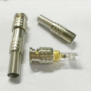 5pcs BNC Male Plug for RG59 Coaxial Cable CCTV Copper Solderless Connector