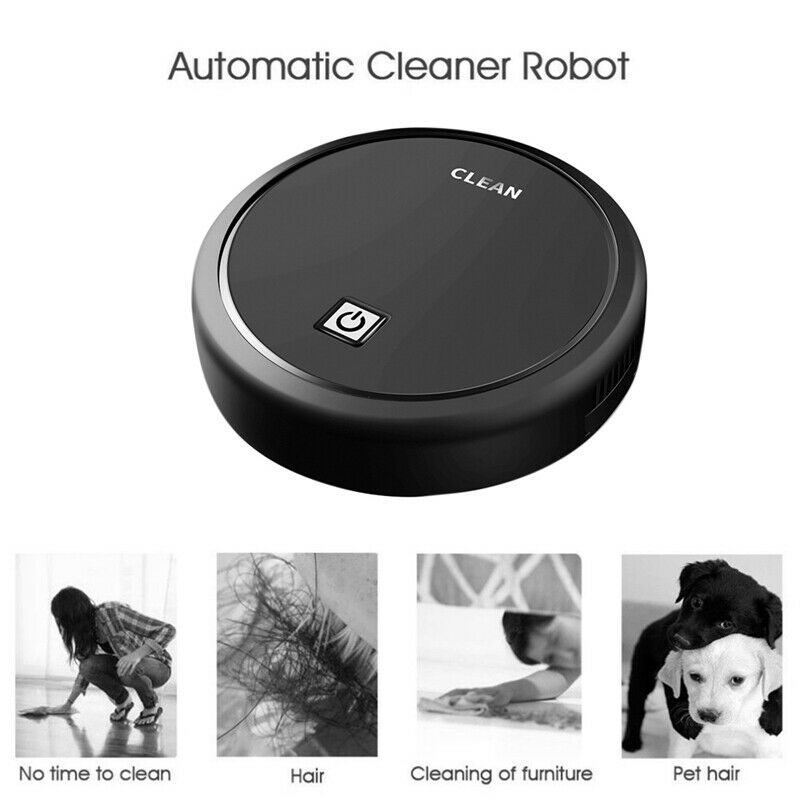 Automatic USB Charging Wireless Sweeping Robot Vacuum Cleaner Cordless Vacc