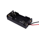 7Pcs Black Red 2-Wire Cable Connectors 2x AAA Battery Box Case Holder G2N3
