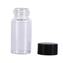 5pcs 5ml small cute lab glass vials bottles clear containers with screw cap ME