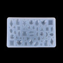 new 1Pcs Diamond Shape Silicone Mold Mould Pendant Jewelry Making Mold DIY