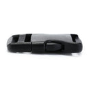 10x 50mm plastic side quick release buckles for webbing bag strap clips black&S