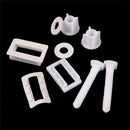 1pc Plastic Toilet Seat Screws Fixings Fit Toilet Seats Hinges Repair Parts LJ