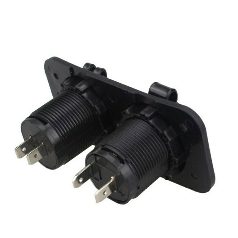 12V Car Cigarette Lighter Socket Splitter Dual USB Power Adapter Charger Uk Sell