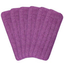Flat Mop Heads 6 Pcs Microfibre Mop Pads 42cm x 14cm Spray Mop Refill ReplacN9F2
