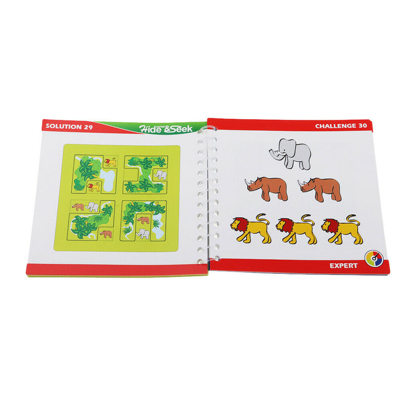 Interactive Game Hide & Matching Animal Brain Teaser for Kids Toddler IQ EQ