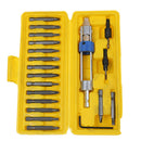20pcs/Set Half Time Drill High Speed Screwdriver Head 20 bits Drill Driver Box-Q