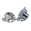 50pcs M8 metal Captive T Nuts Pronged Tee Blind Nuts Metric