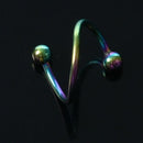 Stainless Steel Flexo Twist Helix Cartilage Ring Earring Piercing Lots