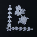 Leaf and Flower DIY Metal Stencil Scrapbook Craft Cutting Die