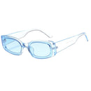 2pcs Women Mens Square Sunglasses Eyewear UV400 Beach Street Fancy Shades